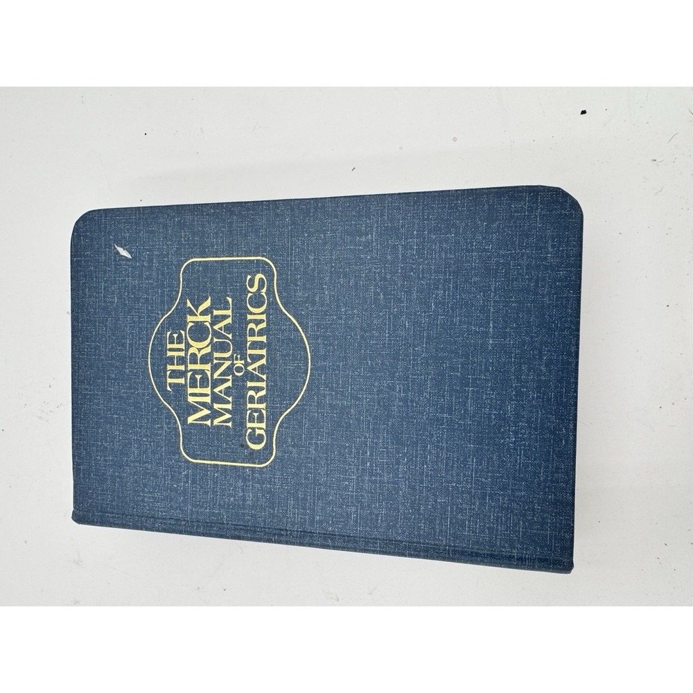 MERCK MANUAL OF GERIATRICS. Eds. Abrams and Berkow, 1990.‎